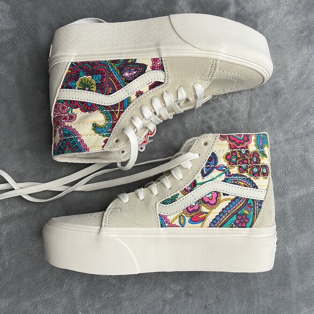 🎯NWOB Vans Sk8-Hi Tapered Stackform Multi Size 5.5 - Picture 2 of 12